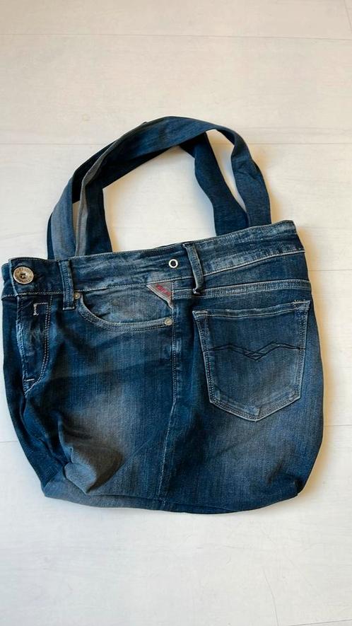 Blauwe Replay jeans tas spijkertas denim, Sieraden, Tassen en Uiterlijk, Tassen | Damestassen, Zo goed als nieuw, Shopper, Blauw
