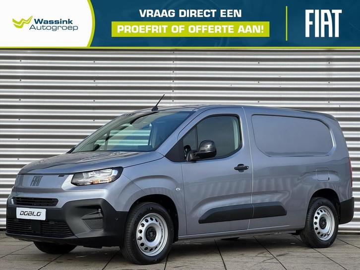 Fiat Doblò Cargo New 1.5 BlueHDi 130pk L2 8-Traps Automaat, Auto's, Bestelauto's, Bedrijf, Te koop, ABS, Airconditioning, Boordcomputer