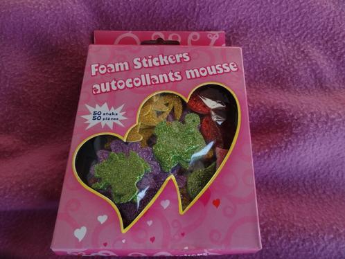 50 stuks foam stickers nieuw, Kinderen en Baby's, Speelgoed | Educatief en Creatief, Nieuw, Knutselen, Ophalen of Verzenden