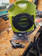 Hoge druk reiniger op accu met verschillende koppen., Ophalen of Verzenden, Zo goed als nieuw