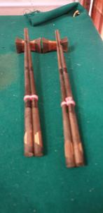 eetstokjes 2 paar hout, Ophalen of Verzenden, 'T Olde Gre-j, Info@toldegrej.nl, Endepoelstraat 20f Didam