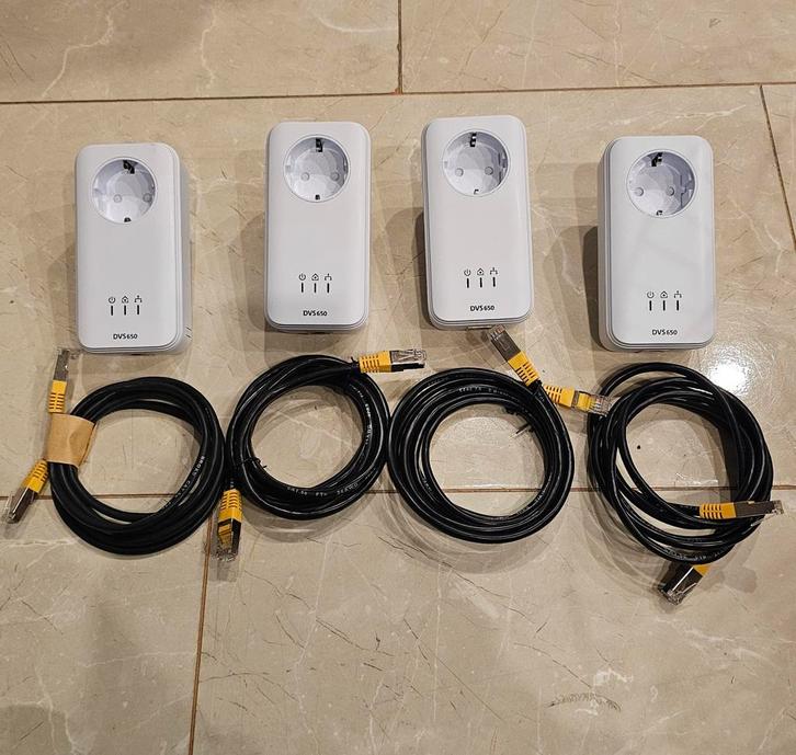 KPN Draadloze Verbindingsset - 4 Stuks, Computers en Software, Powerlines, Gebruikt, Ophalen of Verzenden