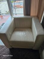 Gratis leren fauteuil in Vaals, Gebruikt, Minder dan 75 cm, Leer, Ophalen of Verzenden