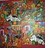 moderne schilderijen, Antiek en Kunst, Ophalen