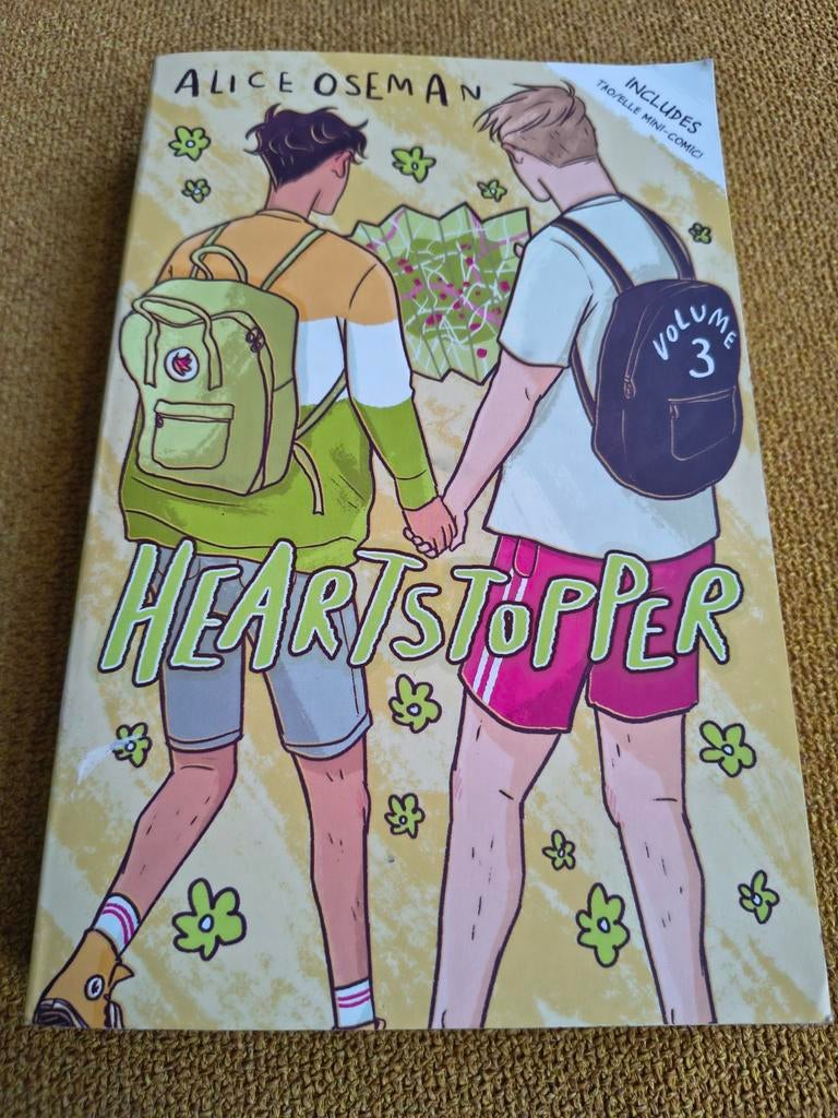 Heartstopper deel 3 Engelse uitgave, Boeken, Kinderboeken | Jeugd | 13 jaar en ouder, Gelezen, Non-fictie, Alice Oseman, Ophalen of Verzenden