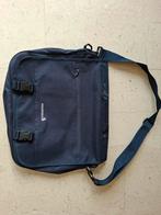 Donkerblauwe laptop schoudertas., Ophalen, 17 inch of meer