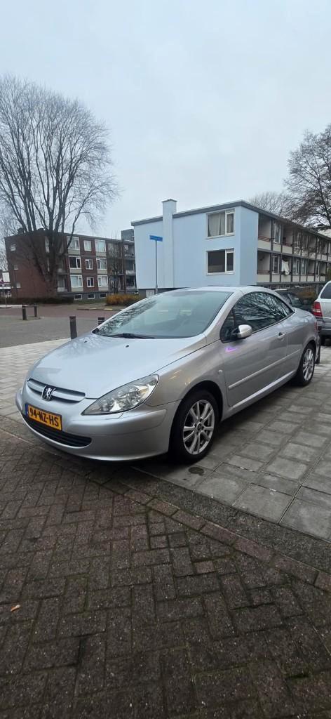 Peugeot 307 CC Peugeot 307 CC 2.0-16V-AUTOMAAT-LEER, Auto's, Peugeot, Particulier, ABS, Achteruitrijcamera, Airbags, Airconditioning