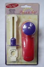 Punch en foldpons vouw pons cirkel-enkel 7mm., Verzenden, Nieuw, Overige thema's, Pons of Mal