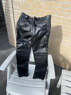 Leren motorbroek mt 52 merk.Rauf, Tweedehands, Heren, Broek | leer