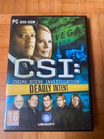 PC Game: CSI: Crime Scene Investigation Deadly Intent, 1 speler, Ophalen of Verzenden, Zo goed als nieuw, Vanaf 16 jaar