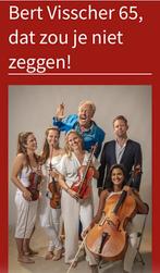 2 Kaarten Bert Visscher 11 maart, rij 1! Schiedam, Tickets en Kaartjes, Twee personen, Maart