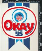 Sticker: Okay IJs (3), Verzamelen, Ophalen of Verzenden, Zo goed als nieuw, Bedrijf of Vereniging