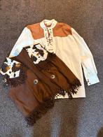 Cowboy Blouse met vestje - Maat L, Maat 52/54 (L), Carnaval, Ophalen of Verzenden, Kleding