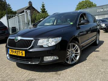 Skoda Superb Combi 2.0 TDI DSG ELEGANCE NAVI/MEMORY/LEER/ST. beschikbaar voor biedingen