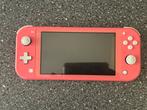 Nintendo Switch Lite, Spelcomputers en Games, Spelcomputers | Nintendo Switch Lite, Ophalen, Roze of Coral, Gebruikt, Met beschermhoes of tas