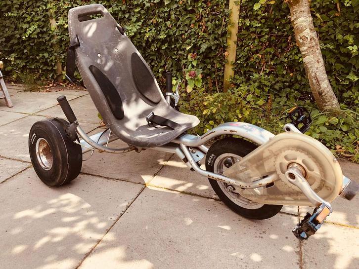 Triker pro, gave driewiel skelter, Kinderen en Baby's, Speelgoed | Buiten | Skelters, Gebruikt, Overige merken, Ophalen