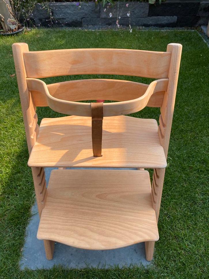 Te koop: Tripp Trapp kinderstoel, Kinderen en Baby's, Kinderstoelen, Gebruikt, Meegroeistoel, Aanschuifbaar, Ophalen
