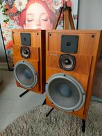 Cabasse Sloop M2 Speakers incl. stands, Audio, Tv en Foto, Luidsprekers, Gebruikt, 60 tot 120 watt, Front, Rear of Stereo speakers