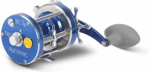 nieuwe aquantic bc 7001 lh reels ! linkshandig full metal, Watersport en Boten, Hengelsport | Zeevissen, Nieuw, Molen, Ophalen of Verzenden