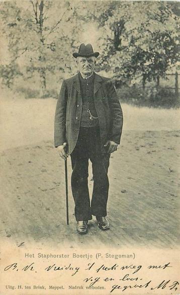 (304-092-055) Staphorst Het Staphorster Boertje P. Stegeman beschikbaar voor biedingen