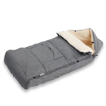 Nieuwe voetenzak, lichtgrijs incl. opbergtas, baby beschikbaar voor biedingen