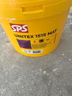 Bijna vol grote emmer aps unitex max witte verf, Ophalen of Verzenden, Zo goed als nieuw, Wit