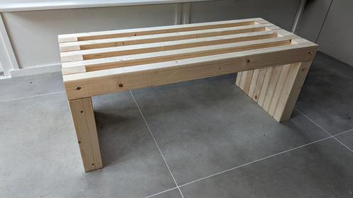 Houten bankje, Tuin en Terras, Tuinbanken, Nieuw, Hout, Ophalen of Verzenden