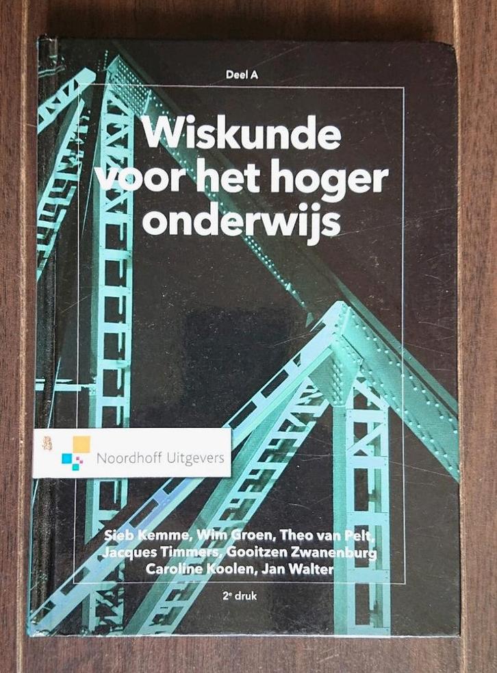 Caroline Koolen - deel A Wiskunde voor het hoger onderwijs, Boeken, Wetenschap, Zo goed als nieuw, Ophalen of Verzenden