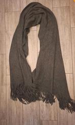 Dames grote sjaal donkergrijs 210x64, Kleding | Dames, Mutsen, Sjaals en Handschoenen, Ophalen of Verzenden, Zo goed als nieuw