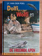 Dolfi, Wolfi en de vreemde apen, J.F vd Poel, spannend chr., Ophalen of Verzenden