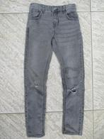 Lange broek grijs spijkerbroek maat 134 Hema regular, Kinderen en Baby's, Kinderkleding | Maat 134, Broek, Gebruikt, Ophalen of Verzenden