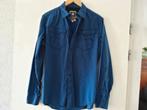 G-star heren heren blouse maat L., Ophalen of Verzenden, Zo goed als nieuw, Blauw