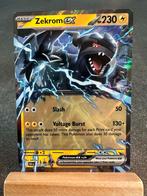 Zekrom EX - 034/086 - Black bolt - Pokemon kaart, Ophalen of Verzenden, Zo goed als nieuw, Losse kaart, Foil