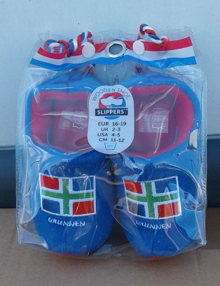 Klomppantoffel Provincie Groningen, Kleding | Dames, Schoenen, Nieuw, Pantoffels of Sloffen, Blauw, Ophalen of Verzenden