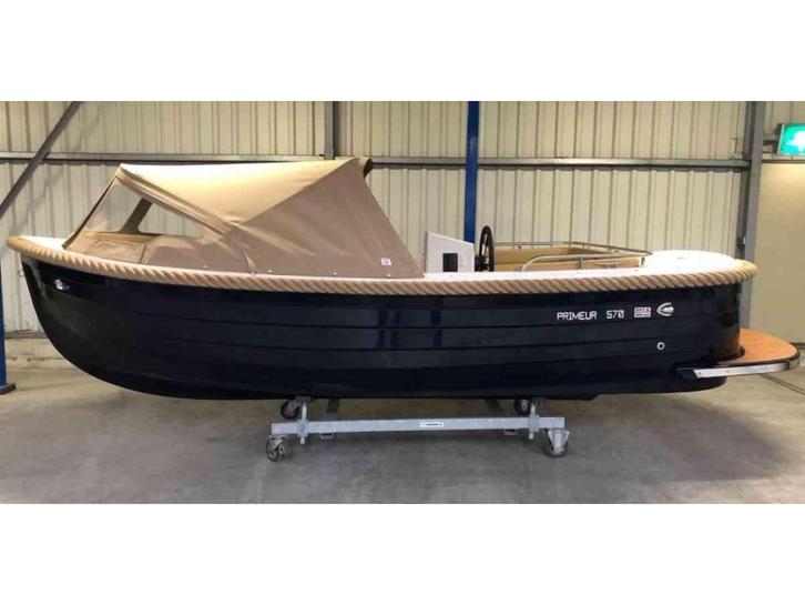 Primeur 570 Bun Honda 20pk, Watersport en Boten, Sloepen, Nieuw, 10 tot 30 pk, 3 tot 6 meter, Buitenboordmotor, Benzine, Polyester