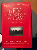 The Five Dysfunctions of a Team - Patrick Lencioni, Ophalen, Zo goed als nieuw, Management, Patrick Lencioni