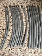 16x grijze buisisolatie van 1 mtr met sluitstrip  , Overige materialen, Ophalen of Verzenden, Zo goed als nieuw, Minder dan 5 m²