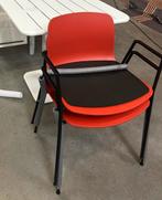 2 x HAY AAC 18 Warm Red with Black powder coated Steel frame, Huis en Inrichting, Stoelen, Ophalen of Verzenden, Nieuw, Zwart