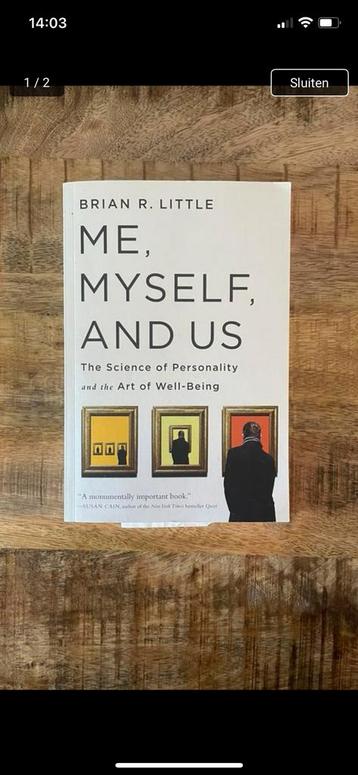 Me, myself and us beschikbaar voor biedingen