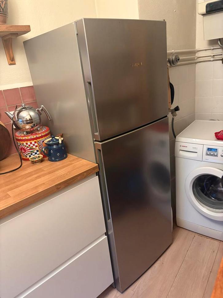 Bosch KDV29VL30 Koelkast met Vriesvak - Vrijstaand, Witgoed en Apparatuur, Koelkasten en IJskasten, Gebruikt, Met vriesvak, 200 liter of meer