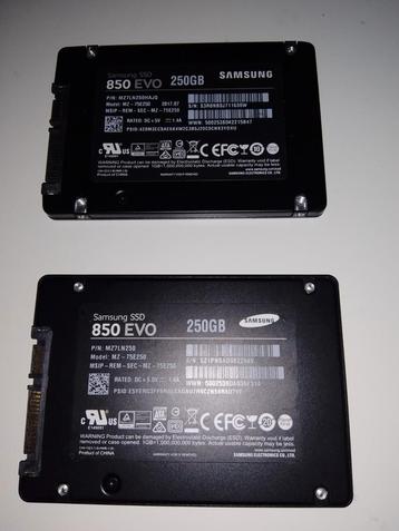 2 x Samsung Evo 850 beschikbaar voor biedingen
