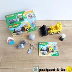 👷‍♂️ ZGAN | Lego Duplo Bulldozer | compleet met doos | 1093, Ophalen of Verzenden, Zo goed als nieuw, Complete set, Duplo