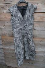 Overslagjurk zwart/ grijs Caroline Biss mt S Vaste prijs OPR, Kleding | Dames, Zwart, Ophalen of Verzenden, Zo goed als nieuw