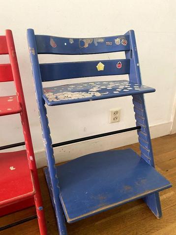 Stokke Tripp Trapp kinderstoel met extra onderdelen beschikbaar voor biedingen