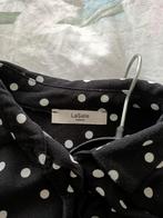 LaSalle - mooie soepele polka dot zwart/wit Maat 38, Kleding | Dames, Maat 38/40 (M), Zwart, Ophalen of Verzenden, Zo goed als nieuw