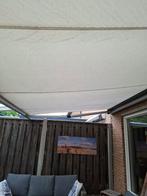 Elektrisch Zonnescherm - 5,4m breed 2,4m uitval, Ophalen, Gebruikt, 450 cm of meer, Elektrisch