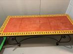 Mozaïeken Marokkaanse tafel, Tuin en Terras, Ophalen, Gebruikt, Rechthoekig, Overige materialen