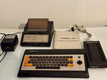 COMX 35 homecomputer met voeding, uitbreidingskaart +printer beschikbaar voor biedingen