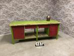 Industriële retro vintage werkbank nr187, Doe-het-zelf en Verbouw, Werkbanken, Ophalen of Verzenden, Zo goed als nieuw, 170 cm of meer