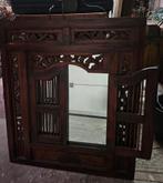 Spiegel met deurtjes, Huis en Inrichting, Woonaccessoires | Spiegels, Gebruikt, Ophalen of Verzenden, Minder dan 100 cm, Rechthoekig